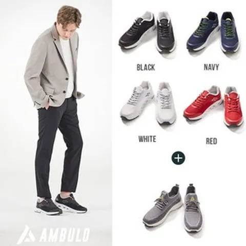 1+1암블로 남성 트레킹화/슬립온 A2130M