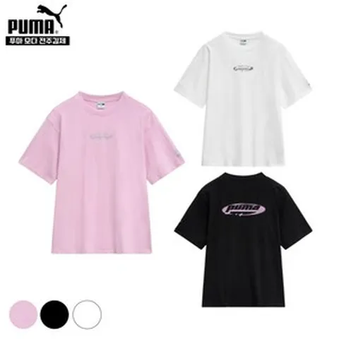 푸마 푸마 티셔츠 셀러레이터 K 그래픽 반팔 티 628087