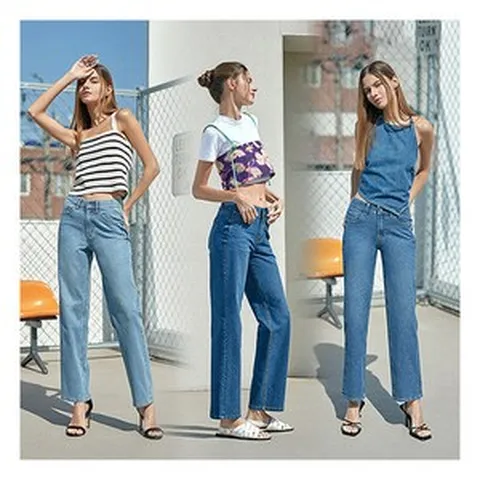 (백화점 정품)[인디고랩] 24SS 쿨라이트 릴렉스 여성 썸머데님 3종 1729353