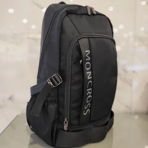 몽크로스 BK63033 로고 포인트 가벼운 방수 프라다 천 캐주얼 백팩 NC경산점 몽크로스