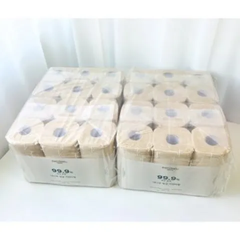 갈색 대나무 키친타올 _ 나무를 살리고 기름도 잘먹는 _ ( 천연유래 대나무 원료 100% 99% 항균원단 ), 135매, 24개