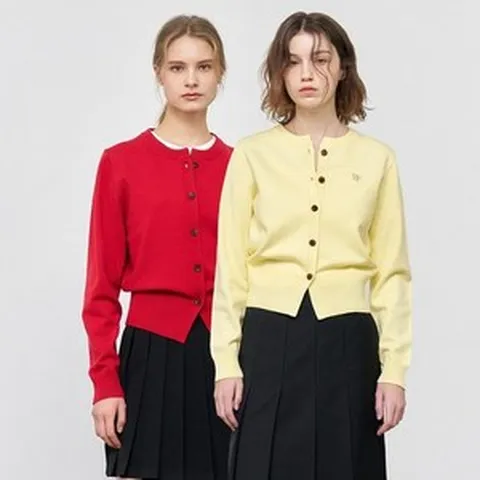 제너럴아이디어 WOMAN 에센셜 크루넥 가디건 10COL /WBD3L04501762400