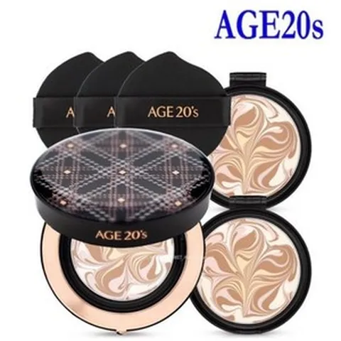 에이지투웨니스 AGE20s 3세대 에센스 커버 팩트 HQ HJ HL HG 플로라 본품+리필 최근제조 - 23호, HJ(핑크)_리필