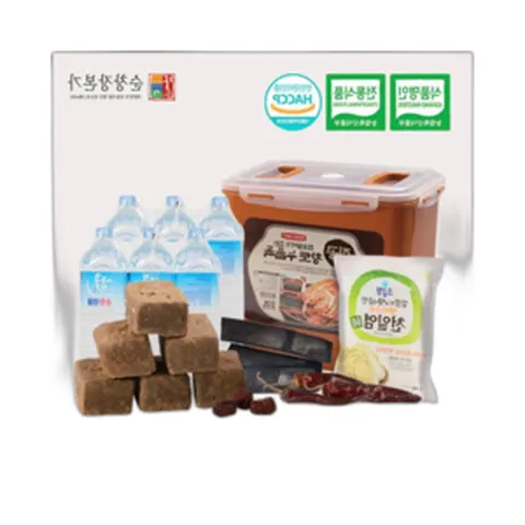<정품보장> 순창장본가 메주세트(누름독 22L+메주 5kg+천일염 3kg+건고추+대추+숯 3개+순창샘물 2LX6)[33804454] <안전구매>, 단일옵션, 6개, 2L