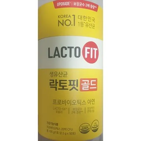 종근당 건강 락토핏 생유산균 골드 5X LACTO FIT 포뮬라, 2g, 6개