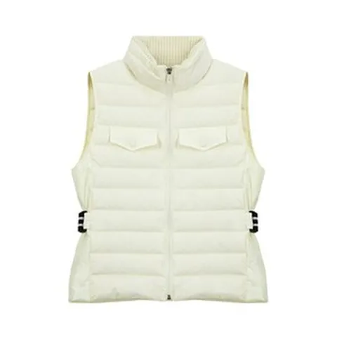 [바스키아 브루클린] 벨티드 구스 다운 베스트 여성