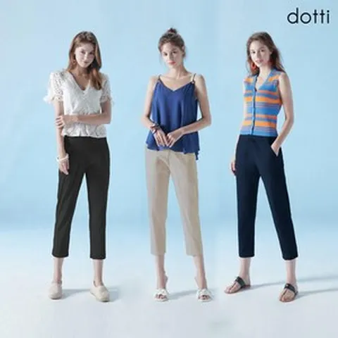 도티 dotti SUMMER 여성 나일론 7부 팬츠 3종 NW7W