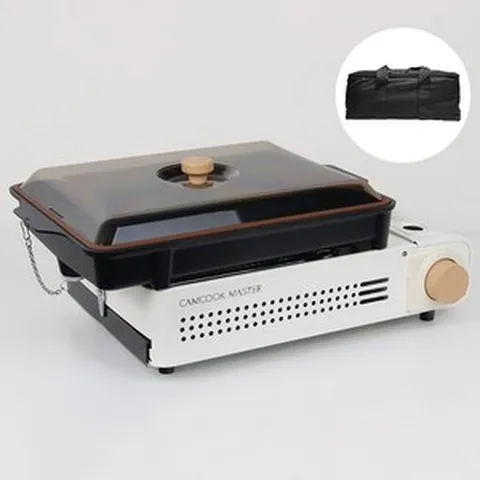 [국내생산]클레버팟 구이바다 가스그릴 L 3~4인용+전용가방, 본품 1개