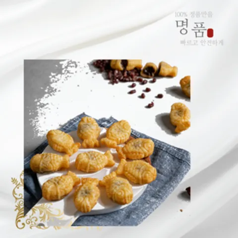 양심판매 하이원푸드 미니 붕어빵 1kg 팥 1봉지 (냉동 아이스박스배송), 통팥앙금