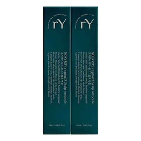 cure(root) 리톨로지 리피나 12 줄기세포 두피 탈모 앰플 18ml, 2개