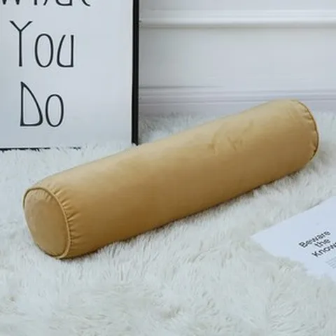 무릎안마기 무릎찜질기 무릎마사지기 벨벳 롱 볼스터 베갯잇 목 무릎 마사지 롤 거실 룸넥 지지 베개 커버 원통형 80 cm 100 120cm, 없음, 74) 10 - Unfilled 20x80cm