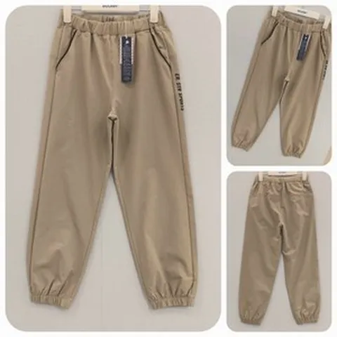 [에꼴리에] 24년 봄신상! @고품질 나일론 스판 조거바지~ 빠른배송@ 주니어 남아용 반목 아노락점퍼 셋업의 스판좋아 편안하고 활동적인 나일론 스판 스트레치 와이드 조거바지