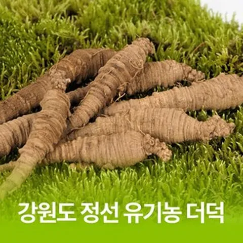 유기농 강원도 정선 산더덕 중 1kg, 1개, 단품
