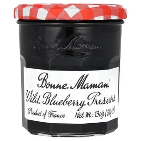 3개묶음 Bonne Maman 야생 블루베리 잼 370g(13oz), 3개