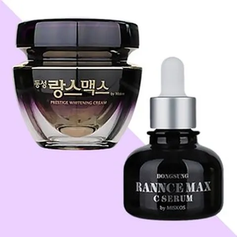 랑스맥스 프레스티지 화이트닝크림 퍼플50g+기미 C세럼 /주름개선 미백, 1개
