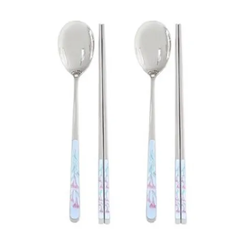 코렐 코렐 코디네이츠 수저2벌(백합)(null), 4*21, 스텐인리스