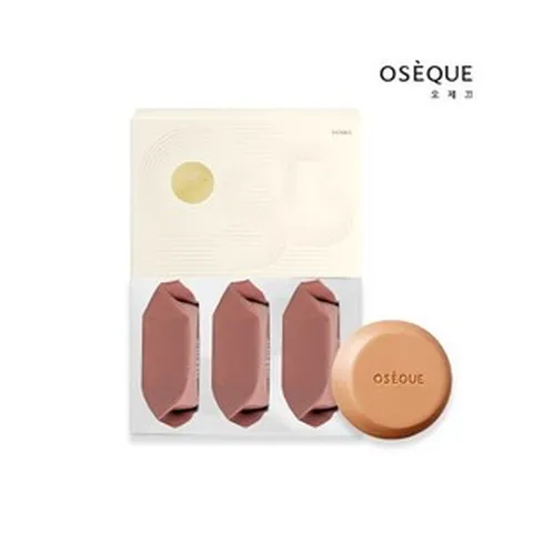 [오제끄] [비누3개입] 자연이 빚은 오색황토 시그니처 바 (3개입), 상세 설명 참조