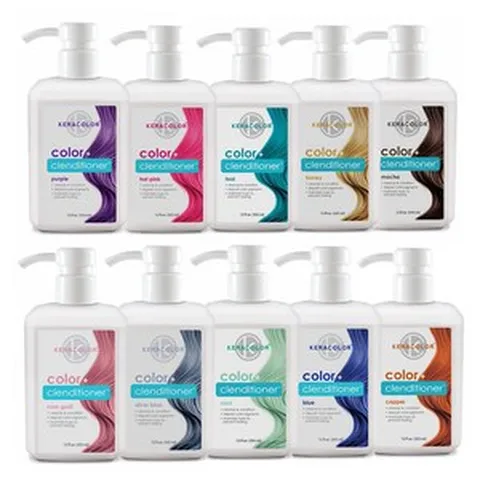케라컬러 keracolor 헤어컬러 샴푸 컨디셔닝 클랜디셔너 매니큐어 18컬러 모음, 1.Blue, 1개