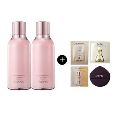 [리엔케이] New 빛크림8 1+1 핑크 볼륨 래디언스 컬러크림 에디션 30ml SPF35 / PA ++, 셀 브라이트닝 익스트림 클렌징 폼 2ml x 30ea