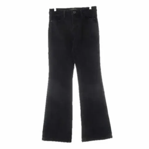 까레라진 0165 흑청 데님 워싱도톰플레어진 [26]