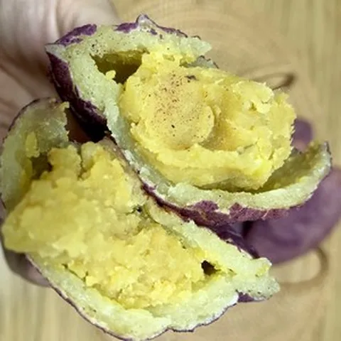 고구마빵 (5개입) 국내산 고구마 찹쌀 다이어트/간식/선물세트 마켓통 해남고구마빵, 80g, 5개