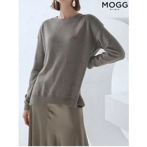 [모그핑크]밍크 울 블렌딩 니트 (TNDOBDP08-ZZ9) 390657