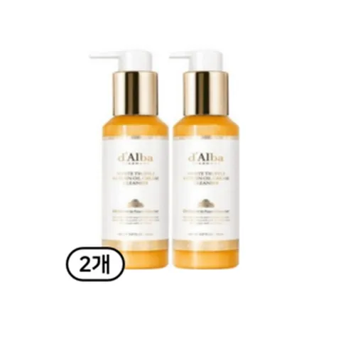 [오더스원]달바 비건 오일 크림 세럼 클렌저 150ml 화이트 트러플 리턴 올인원 보습 클렌징, 2개