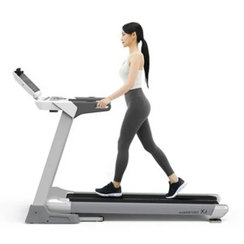 이고진 X4 런닝머신 가정용 저소음 경사도조절, 그레이