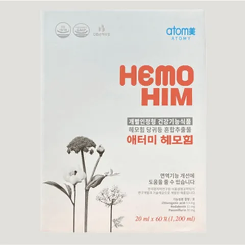 애터미 헤모힘 20ml x 60포 면역활성 당귀혼합추출물, 1200ml, 1개