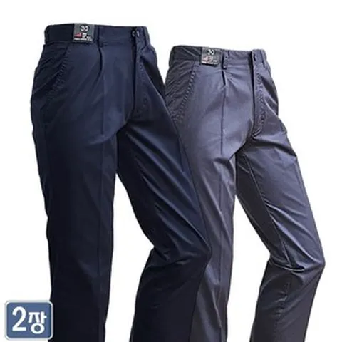 [2장]야인시대 WD 여름 스판냉감 면바지 일상복 외출복 기본바지