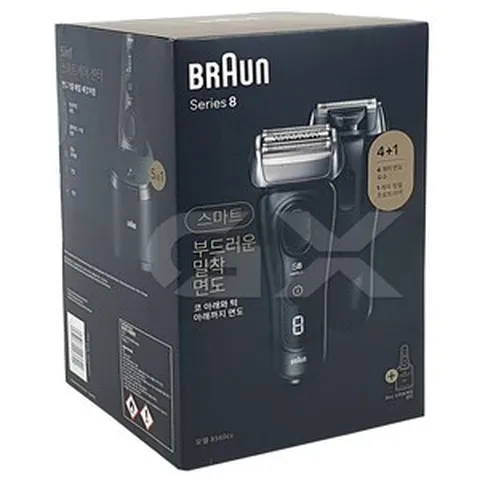 BRAUN 시리즈 8 Sonic 전기면도기, 블랙, 8560cc