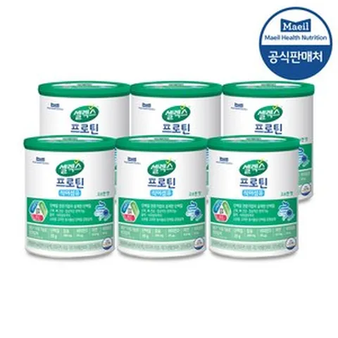셀렉스 코어프로틴 프로 식이섬유 [294g x 6캔] (42일분)_R, 294g, 6개, 상세페이지 참조