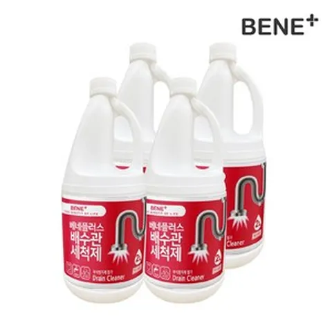 [내일도착]베네플러스 배수관세척제 2L x4개