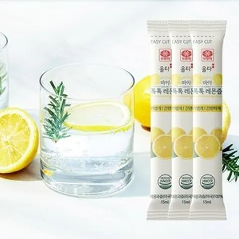 100% 레몬 올타 마이톡톡 레몬즙 6박스, 6개