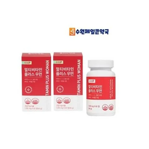 아로나민 효능 멀티비타민 우먼 여성용 2박스, 2세트, 60정