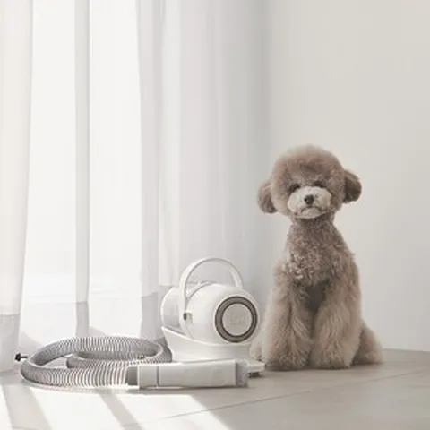 럽마이펫 강아지 이발기 개 바리깡 애견 미용기 반려동물 진공미용기 클리퍼 브러쉬 증정 세트, 1개