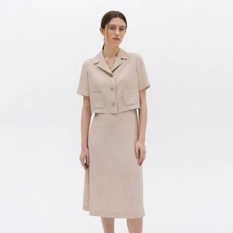 앤클라인 자켓 원피스 S4GM41