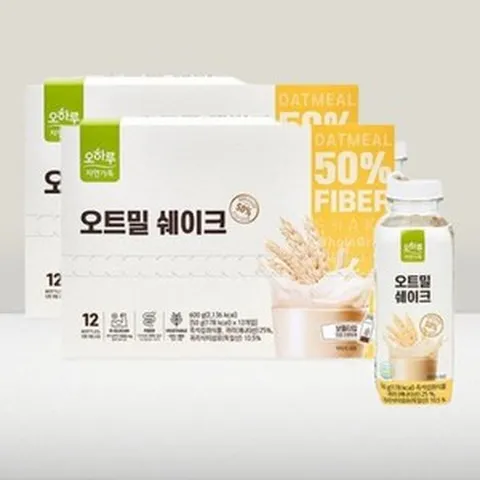 [오하루자연가득] 오트밀 쉐이크(24병/24일분)