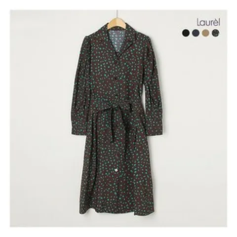 [라우렐] () 모달 블렌디드 셔링 셔츠원피스 1종