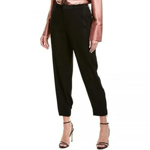 제이슨우 JASON WU 제이슨 우 블랙 크레이프 여성 바지 사이즈 4 L77903 1561025