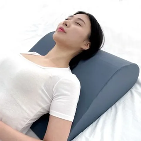 위편한 역류 상체 배개 식도염쿠션 허리 웨지필로우, 1개, 차콜