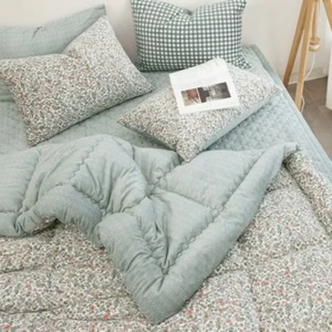 이블랑 1mm 초극세사 차렵이불 베개패드세트
