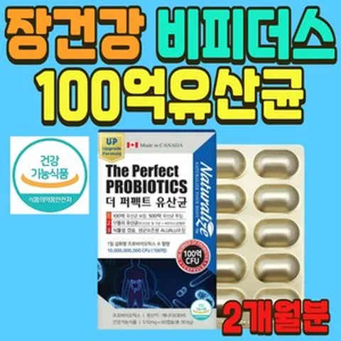 유산균추천 장건강 포스트바이오틱스 프락토올리고당 100억유산균 장에좋은 락토바실러스 프로바이오틱스