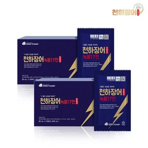 천하장어 녹용장어즙 녹용즙 발효 홍삼 마카 뮤신 십칠전대보 실크피브로인 비타민A 비타민E 항산화 카르노신 러시아 원용 진세노사이드 아르기닌 사양벌꿀 침향환10환증정, 60포+10환