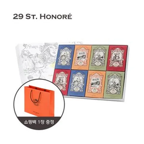 [뱅네프 생토노레] 향수비누(대형 135g*8개입) 1박스 + 쇼핑백 1장 (~소진 시 종, 135g, 상세 설명 참조, 상세 설명 참조, 상세 설명 참조