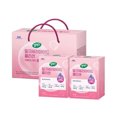 셀렉스 밀크세라마이드 저분자피쉬콜라겐 2박스(2.9GX28포), 2개, 셀렉스 밀크세라마이드 저분자피