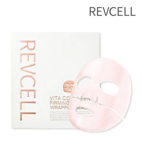 (단품) 리브이셀 비타 콜라겐 퍼밍 랩핑 마스크 (30g x 5매), 1개