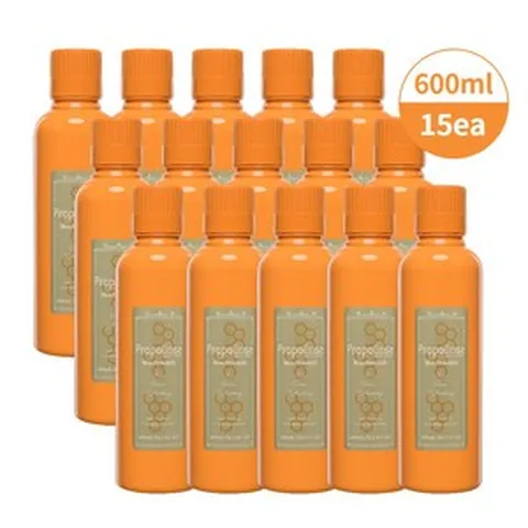 (대량구매 특가)프로폴린스 구강청결제 후레쉬향 600ml 15병, 15개