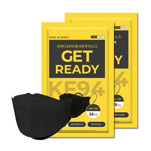 KF94 3D 마스크 대형/블랙 100매 (25매입x4), 25개입, 4개, 블랙