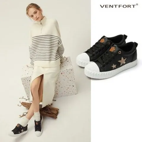 344021 벤포트 여성 스타 키높이 스니커즈